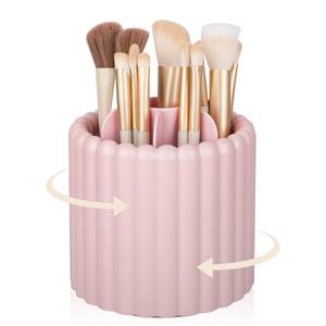 lot 8110 image: Anyoifax Rotating Makeup Brush Holder Organizer Pink