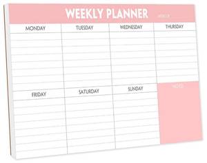 lot 8115 image: Nokingo Weekly Planning Pad, 52 Sheets, 6x9 in