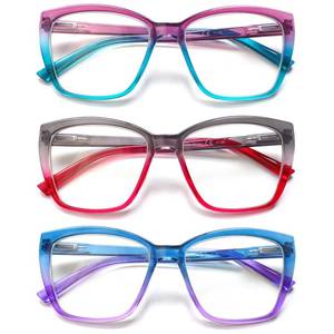 lot 8120 image: Norperwis Reading Glasses Women Spring Hinge Oversize