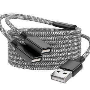 lot 8126 image: POHFP USB 2.0 Splitter Cable, 3.3FT A Male to 2 Female