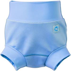 lot 8130 image: Splash About Happy Nappy Swim Diaper, Cashmere Blue, 12-24M