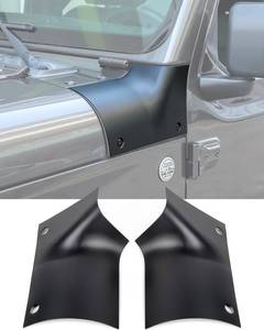 lot 8134 image: Savadicar Matte Black Cowl Body Armor for Jeep Wrangler JLJLU & Gladiator JT
