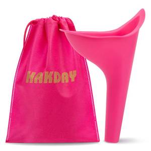 lot 8447 image: HAKDAY Female Urinal Funnel 4-Pack with Disposal Bags