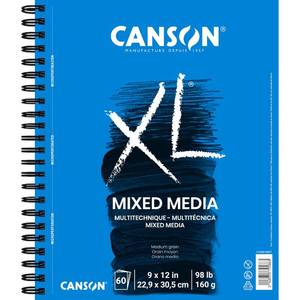 lot 8473 image: Canson XL Mixed Media Pad 9x12
