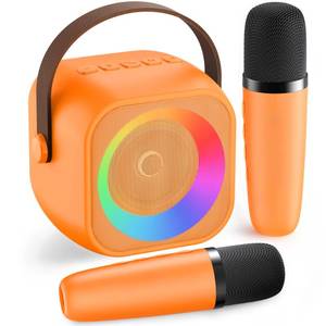 lot 13127 image: BEILIHART Portable Bluetooth Karaoke Machine with Dual Microphones