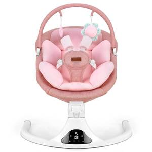 lot 13132 image: Viriwebaby Portable Baby Swing 5-Speed Remote Control  Retail $139.99
