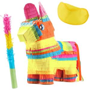 lot 13139 image: JOYIN Donkey Pinata 13.5 Inch