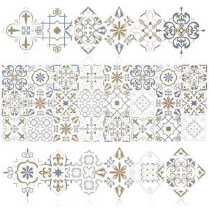 lot 14289 image: Terrablossom Peel and Stick Tile Stickers, 24 PCS