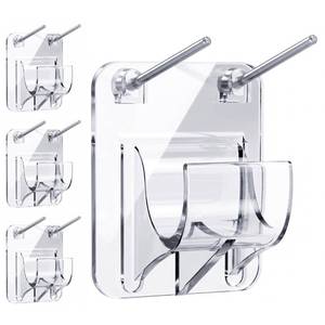 lot 14292 image: Evermount Curtain Rod Brackets 0.75 4-Pack