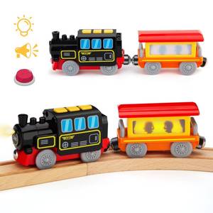 lot 14307 image: Lemonkids Battery Operated Locomotive Train Set