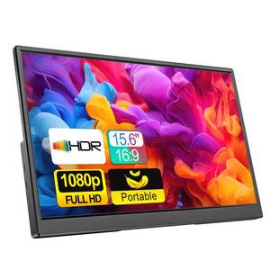 lot 17424 image: MSCMPOVA Portable Monitor 15.6 Inch 1080P FHD USB-C
