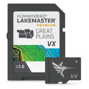lot 18764 image: Humminbird LakeMaster Premium Great Plains V1 Map SD Card  Retail $229.99