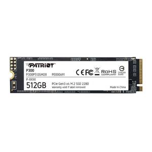 lot 18769 image: Patriot P300 512GB M.2 PCIe Gen 3 NVMe SSD  Retail $101.99