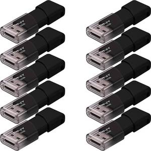 lot 18785 image: PNY Attache3 USB 2.0 Flash Drive 32GB 10-Pack