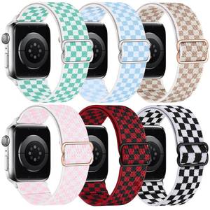 lot 18818 image: MITERV 6 Pack Stretchy Solo Loop Apple Watch Bands