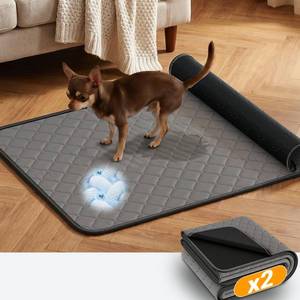 lot 18830 image: PetDance Washable Puppy Pee Pads, 18 x 24, 2 Pack