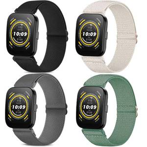 lot 18848 image: CUNUJIX 4 Pack Stretchy Watch Bands 22mm Amazfit
