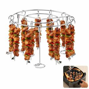 lot 18867 image: P&P CHEF Air Fryer Accessories Kit with Grill Rack