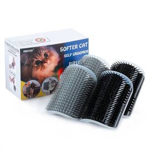 lot 20020 image: IMISNO Cat Self Groomer with Catnip Pouch, Pack of 4