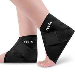 lot 20026 image: REVIX Ankle Ice Packs Wrap, Flexible Gel Cold Compression, 2 Pack