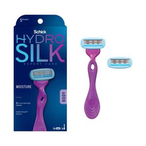 lot 20039 image: Schick Hydro Silk Moisture Womens Razor with 2 Refills