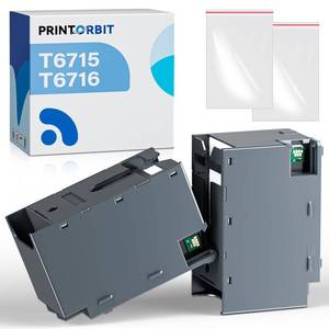 lot 20046 image: PrintOrbit T6715 T6716 Ink Maintenance Box 2-Pack