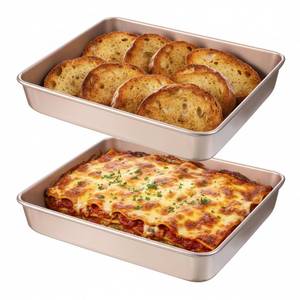 lot 20050 image: Exclaith Nonstick Baking Pan Set 11 Inch