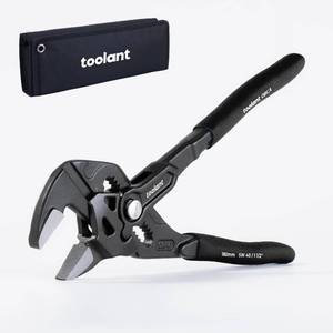 lot 20065 image: toolant 7-Inch Pliers Wrench, CR-V Steel, 101 Ratio