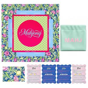 lot 20497 image: Mahjong Mat 31.5in Blue Neoprene