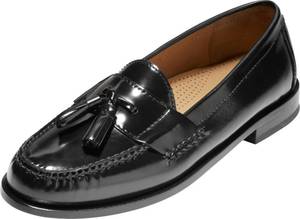 lot 1708 image: Cole Haan Mens Pinch Tassel Loafer, Black, 9 3E  Retail $168