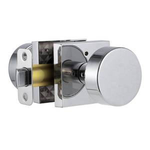 lot 1722 image: Coolnews Polished Chrome Privacy Door Knob