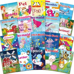 lot 2616 image: Kalysky 20-Pack Mini Coloring Books, 5.1 x 7 Inch