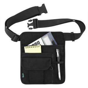 lot 2692 image: Beautyflier Canvas Waiter Waist Money Pouch 5-Pocket