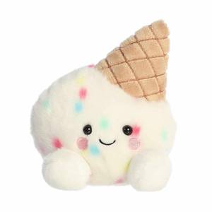 lot 2694 image: Aurora Palm Pals Sprinkle Ice Cream Stuffed Animal 5in