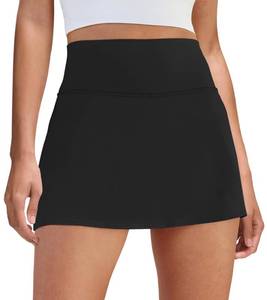 lot 2735 image: DLOODA Womens Tennis Skort with Shorts Pockets Black - SIZE Medium&nbsp