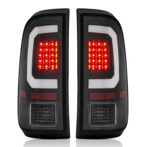 lot 5185 image: Corkiauto Clear Lens LED Tail Lights Assembly Ford F150  Retail $120.99