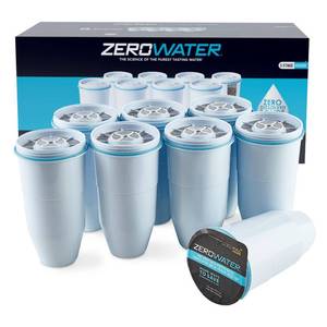 lot 5199 image: ZeroWater 5-Stage Replacement Water Filter 8-Pack  Retail $120