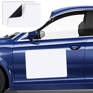 lot 9642 image: DIYMAG Blank Car Magnets,2Pcs 24x17 Inch Cars Door Magnet Signs