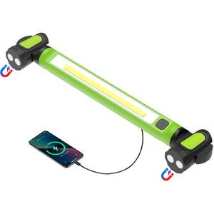 lot 9662 image: Mechanic Work Light, 3000LM Magnetic Work Lights, 5200mAh Rechargeable LED Work Light Bar, Portable Cordless Underhood Work Lights with Hooks for Inspection Workshop Emergency