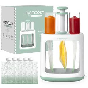 lot 9672 image: Momcozy Squeeze Station, Baby Food Maker, Pouch Filler for Baby Puree