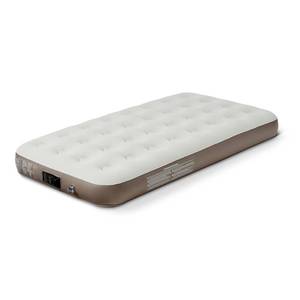 lot 9685 image: Amazon Basics Twin Inflatable Air Mattress with Built-in Electric Pump, Quick Inflation, Supports 300 lbs, Includes Carry Bag