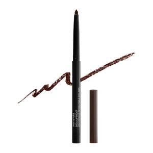 lot 10281 image: wet n wild Mega Last Breakup Proof Waterproof Retractable Gel Eyeliner - Ultra Pigmented 16-Hour Long Wear, Smudge Proof Satin Finish Formula, Cruelty-Free and Vegan - Dark Brown