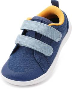 lot 10294 image: WHITIN Toddler Wide Toe Box GirlsBoys Barefoot Zero Drop Walking Blue 10