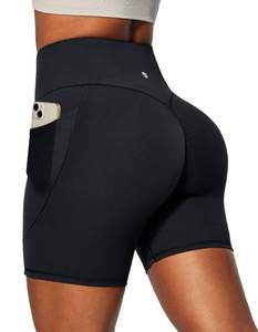 lot 10303 image: Heathyoga Biker Shorts Women with Pockets Butt Lifting Workout Yoga Shorts - SIZE Small