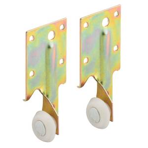 lot 10318 image: Prime-Line R 7132 Steel Bracket Drawer Track Roller, 2 Pack