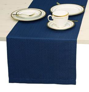 lot 10327 image: Navy Blue Table Runner 60 inch, Waterproof Dresser Scarf, Outdoor Coffee Table Runner, Elegant Dining Table Runners for Fiesta, Dinner Parties, Event, Wedding, Decor Thanksgiving, Halloween, Christmas