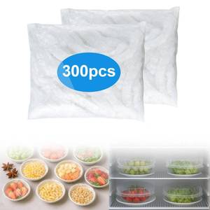 lot 10352 image: 300PCS Bowl Covers for Bread Proofing Stretch Elastic Food Covers Reusable