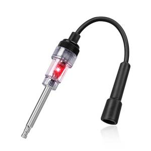 lot 10357 image: Rdxcv Inline Spark Plug Tester, Straight Boot Car Armature Diagnostic Detector Pick Up Coil Checker, Internal and External Engine Ignition Tester for Cars Motorcycles Automobiles