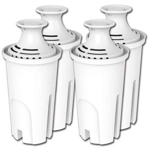 lot 10367 image: Replacement for Brita Filter, Water Pitcher. PUREUP Filter Compatible with Brita Pitcher Filter Standards Grand, Lake, Capri, Wave Classic 35557, OB03,Pack of 4-Reduces Bad Taste and Odor