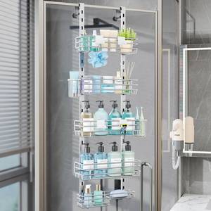 lot 11011 image: Consumest Over The Door Shower Caddy - 5 Tier